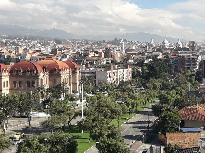 Blick auf die Stadt Cuenca von