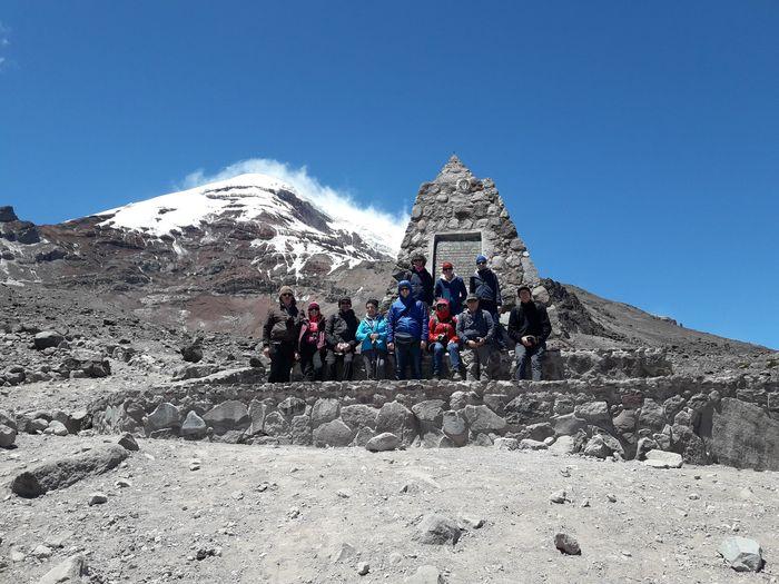 Der Chimborazo Vulkan und muy 